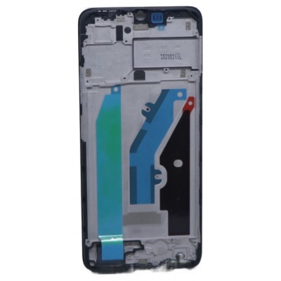 Lcd Frame Middle Chassis For Infinix Smart 7 India Black By - Maxbhi Com