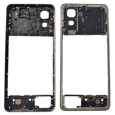 Middle Frame Ring Only For Oppo K12x 5g Black By - Maxbhi Com