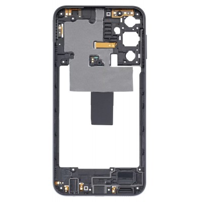 Middle Frame Ring Only For Samsung Galaxy A24 4g Black By - Maxbhi Com