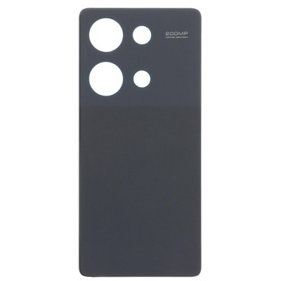 Back Panel Cover For Xiaomi Redmi Note 13 Pro 4g Black - Maxbhi Com