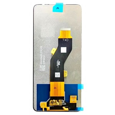 Lcd With Touch Screen For Itel P55 4g Black By - Maxbhi Com