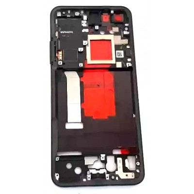 Lcd Frame Middle Chassis For Asus Zenfone 9 Black By - Maxbhi Com