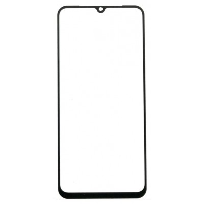 Replacement Front Glass For Vivo V21e Black By - Maxbhi Com