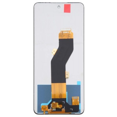 Lcd With Touch Screen For Itel S24 White By - Maxbhi Com