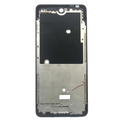 Lcd Frame Middle Chassis For Infinix Note 11 Pro Black By - Maxbhi Com