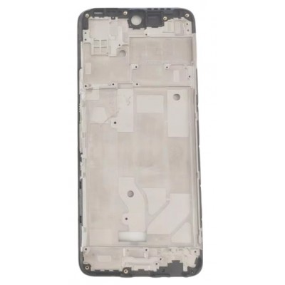 Lcd Frame Middle Chassis For Tecno Camon 18 Black By - Maxbhi Com