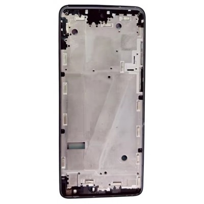 Lcd Frame Middle Chassis For Motorola Edge 2021 Blue By - Maxbhi Com
