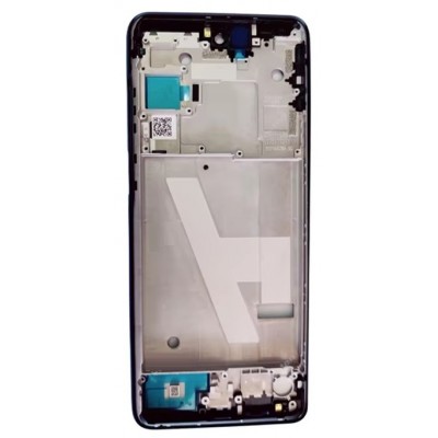 Lcd Frame Middle Chassis For Motorola Edge 2021 Blue By - Maxbhi Com