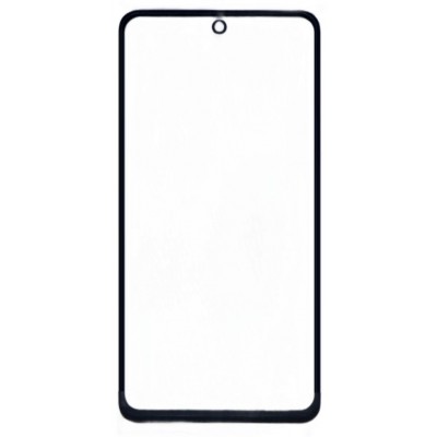 Replacement Front Glass For Vivo T3x 5g Black By - Maxbhi Com