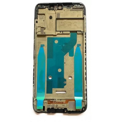 Lcd Frame Middle Chassis For Infinix Hot 7 White By - Maxbhi Com