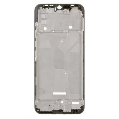 Lcd Frame Middle Chassis For Infinix Hot 10 Lite Black By - Maxbhi Com