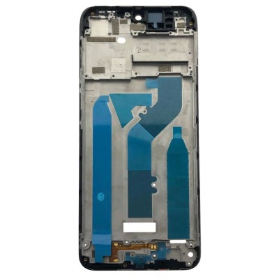 Lcd Frame Middle Chassis For Infinix Hot 10t Purple By - Maxbhi Com