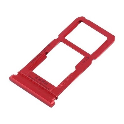 Sim Card Holder Tray For Oppo R15 Pro Red - Maxbhi Com