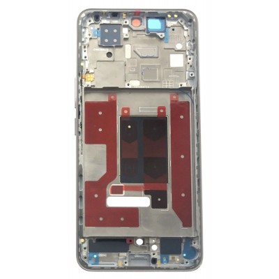 Lcd Frame Middle Chassis For Honor 200 5g White By - Maxbhi Com