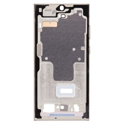Lcd Frame Middle Chassis For Samsung Galaxy S23 Ultra Cream By - Maxbhi Com