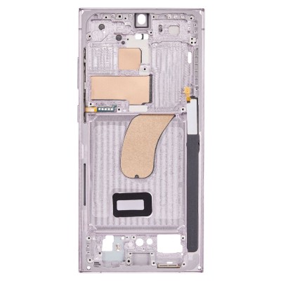 Lcd Frame Middle Chassis For Samsung Galaxy S23 Ultra Lavender By - Maxbhi Com