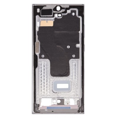 Lcd Frame Middle Chassis For Samsung Galaxy S23 Ultra Light Blue By - Maxbhi Com