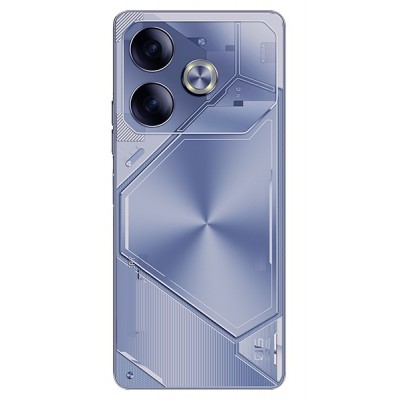 Full Body Housing For Tecno Pova 6 Blue - Maxbhi Com