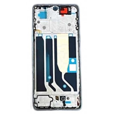 Lcd Frame Middle Chassis For Oppo Reno10 Pro Plus Black By - Maxbhi Com