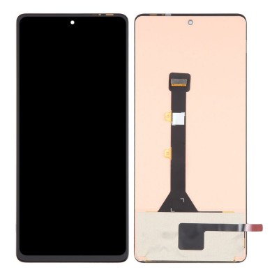 Lcd With Touch Screen For Tecno Pova 6 Black By - Maxbhi Com