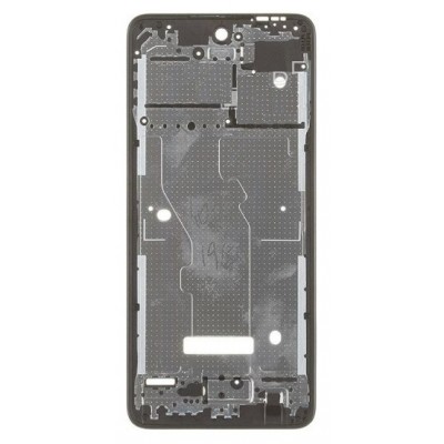 Lcd Frame Middle Chassis For Tecno Pop 8 Black By - Maxbhi Com