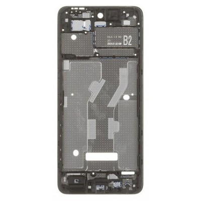Lcd Frame Middle Chassis For Tecno Pop 8 Black By - Maxbhi Com