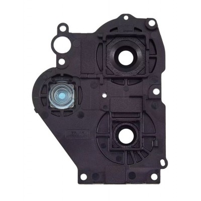 Camera Lens Glass With Frame For Xiaomi Redmi Note 12r 5g Black By - Maxbhi Com