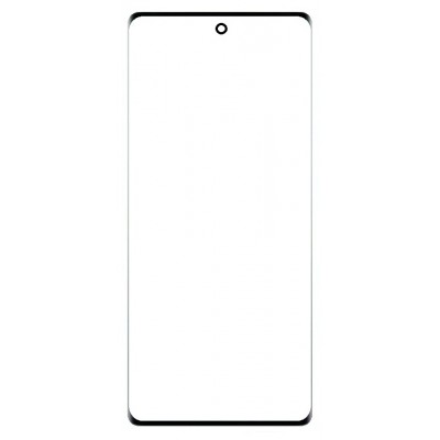 Replacement Front Glass For Vivo V40 Pro Black By - Maxbhi Com