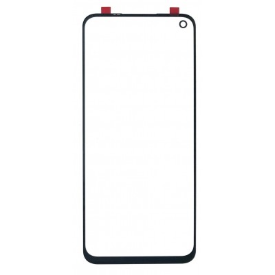 Replacement Front Glass For Oppo K9x 5g Purple By - Maxbhi Com