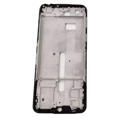 Lcd Frame Middle Chassis For Vivo Y52 5g Black By - Maxbhi Com