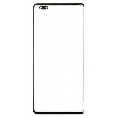 Replacement Front Glass For Huawei Nova 8 Pro 5g Black By - Maxbhi Com