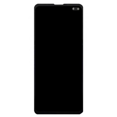 Lcd With Touch Screen For Sharp Aquos Sense 4 Plus White By - Maxbhi Com
