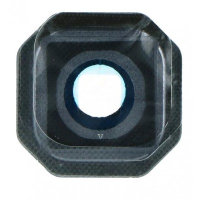 Camera Lens Glass With Frame For Samsung Galaxy A9 2016 Black By - Maxbhi Com