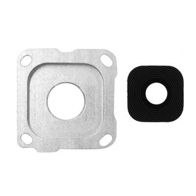 Camera Lens Glass With Frame For Samsung Galaxy A8 2016 Silver By - Maxbhi Com
