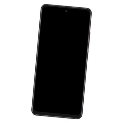 Lcd Frame Middle Chassis For Oppo A3 5g Black By - Maxbhi Com