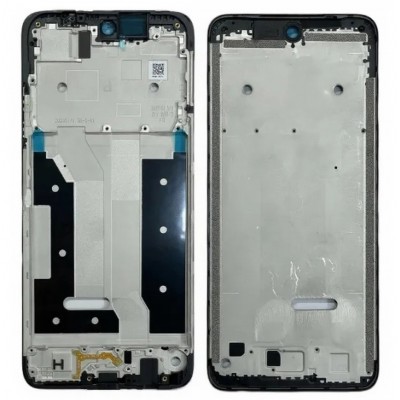 Lcd Frame Middle Chassis For Motorola Moto G45 5g Black By - Maxbhi Com