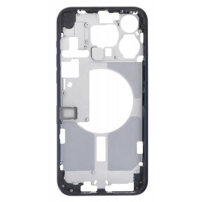 Lcd Frame Middle Chassis For Apple Iphone 15 Pro Max Blue By - Maxbhi Com