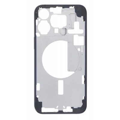 Lcd Frame Middle Chassis For Apple Iphone 15 Pro Max Blue By - Maxbhi Com