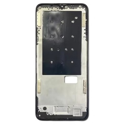 Lcd Frame Middle Chassis For Oppo A55s 5g Black By - Maxbhi Com