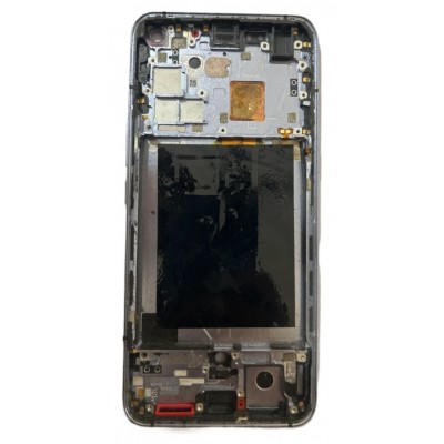 Lcd Frame Middle Chassis For Vivo Iqoo Neo 3 5g Blue By - Maxbhi Com