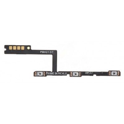 Power Button Flex Cable For Tcl 30 Plus On Off Flex Pcb By - Maxbhi Com