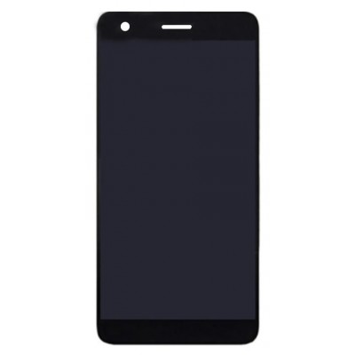 Lcd With Touch Screen For Zte Blade A3 Black By - Maxbhi Com