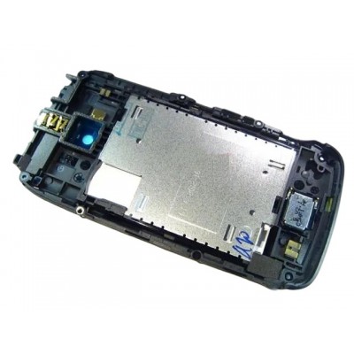 Lcd Frame Middle Chassis For Nokia Lumia 610 Blue By - Maxbhi Com