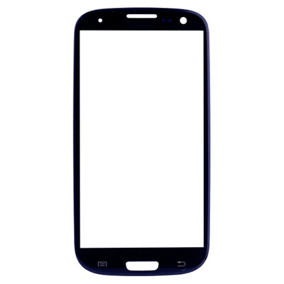 Replacement Front Glass For Samsung Galaxy S Iii I747 Blue By - Maxbhi Com