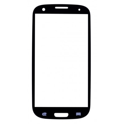 Replacement Front Glass For Samsung Galaxy S Iii I747 Blue By - Maxbhi Com