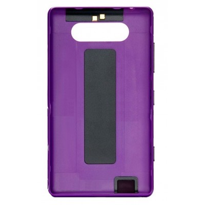 Back Panel Cover For Nokia Lumia 820 Purple - Maxbhi Com