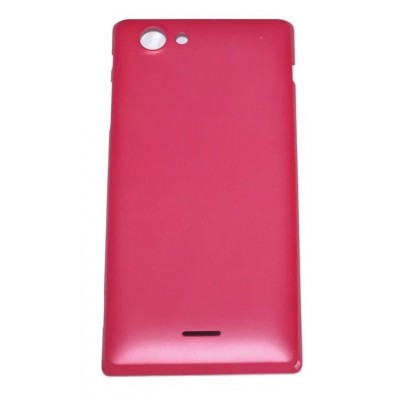 Back Panel Cover For Sony Xperia J St26i Pink - Maxbhi Com