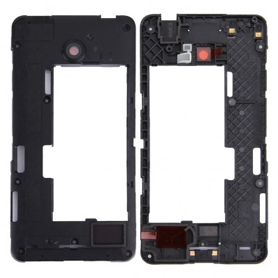 Middle Frame Ring Only For Nokia Lumia 635 Black By - Maxbhi Com