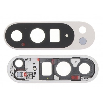 Camera Lens Glass With Frame For Google Pixel 9 Pro Xl White By - Maxbhi Com