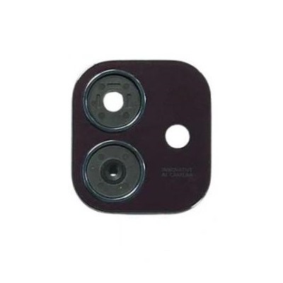 Camera Lens Glass With Frame For Oppo A3 5g Red By - Maxbhi Com